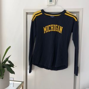 Michigan long sleeve shirt